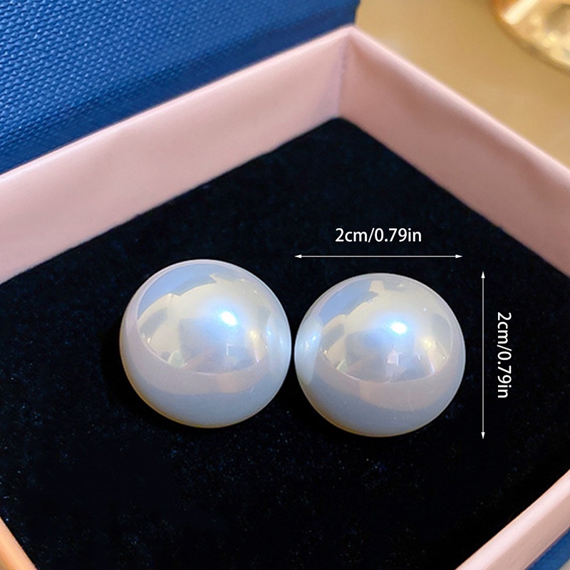 Fancyqube Fancycube Anting Mutiara Bentuk Hati Gaya Vintage