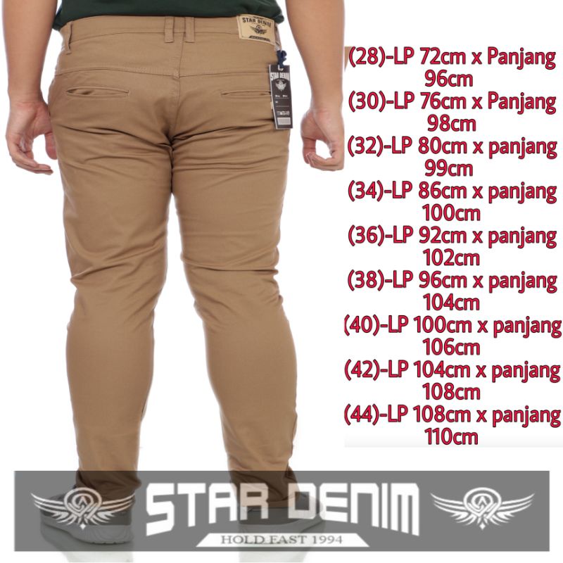 Celana Chino Pria / Celana Chino Jumbo Terbaru / Chinos Panjang Pria Trending