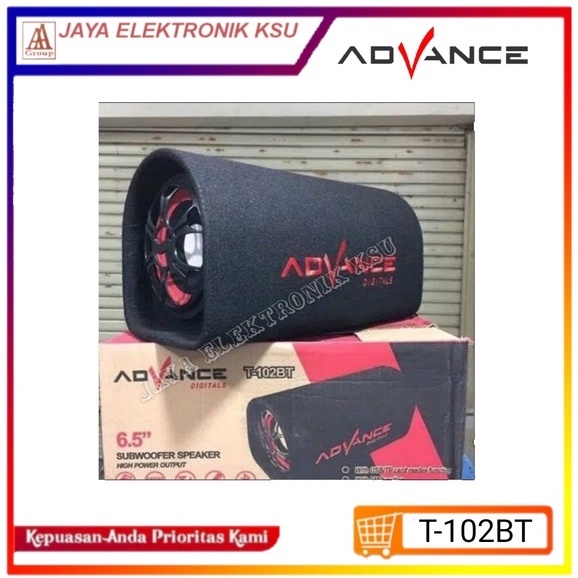 Speaker advance T102bt bluetooth 6 5inch
