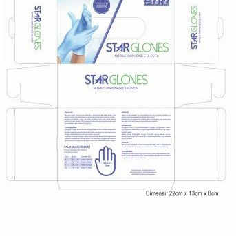 Sarung Tangan STAR GLOVES Ukuran S isi 100 pcs / Pack