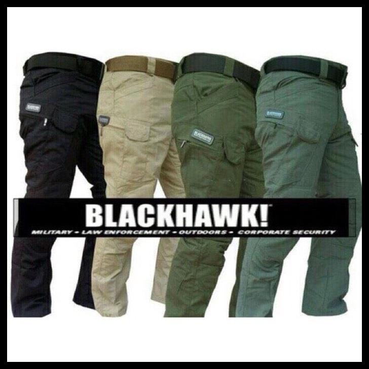 CELANA BLACKHAWK TACTICAL OUTDOOR POLISI PDL CARGO PANJANG JUMBO - ABU, 27