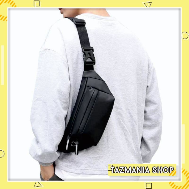 Dm4 Waist Bag Pria Original Dm Tas Selempang Pria Distro Tas