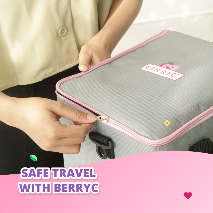 BerryC Travelling Bag Compact Fogger Anti Air - Tas Fogging Berry C