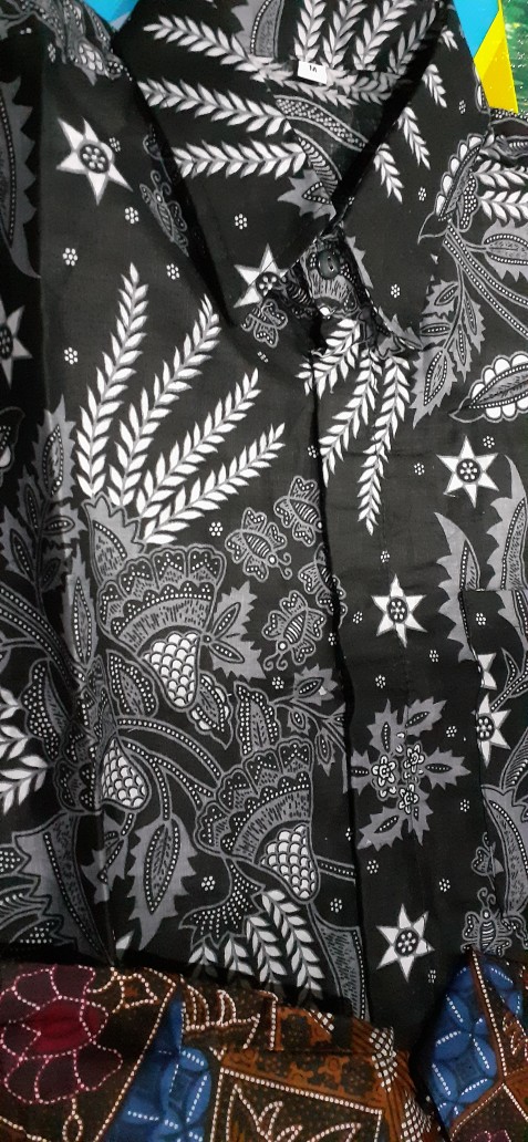 Bswart Batik Hrb026 Hem Combinasi Pekalongan M L Xl Batik Pria Murah Modern Grosir
