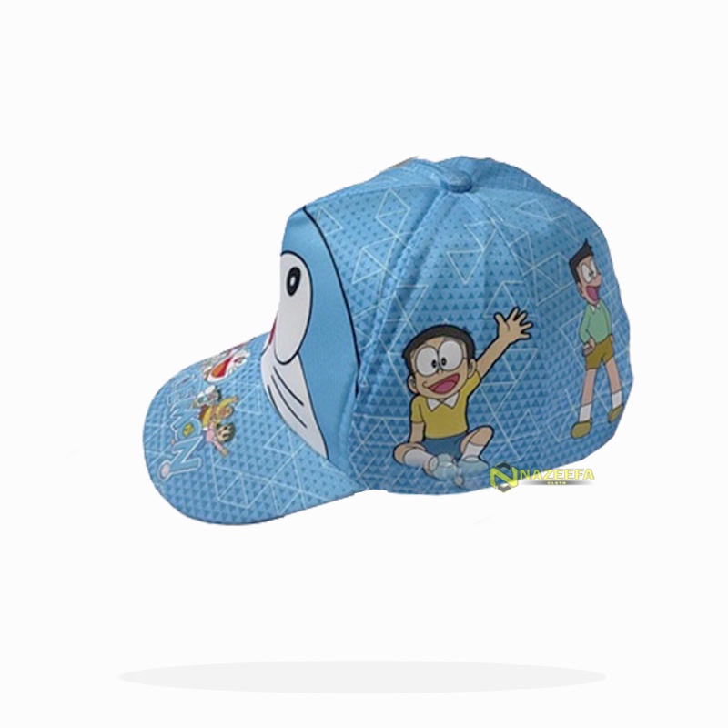 TOPI ANAK MOTIF DORAEMON BISA DI PAKAI ANAK LAKI LAKI ATAU PEREMPUAN USIA 3 TAHUN KE ATAS