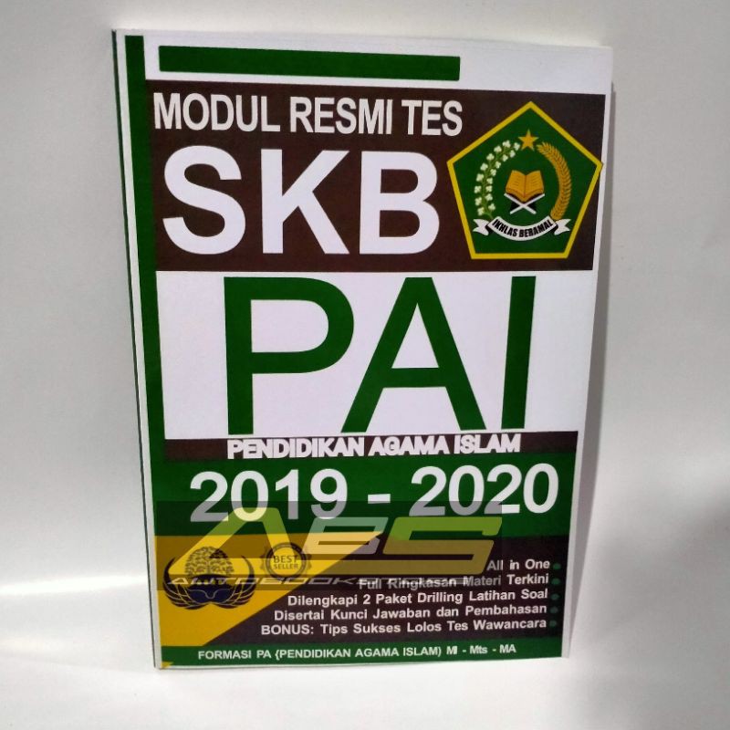 modul resmi skb PAI pendidikan agama islam 2019-2020