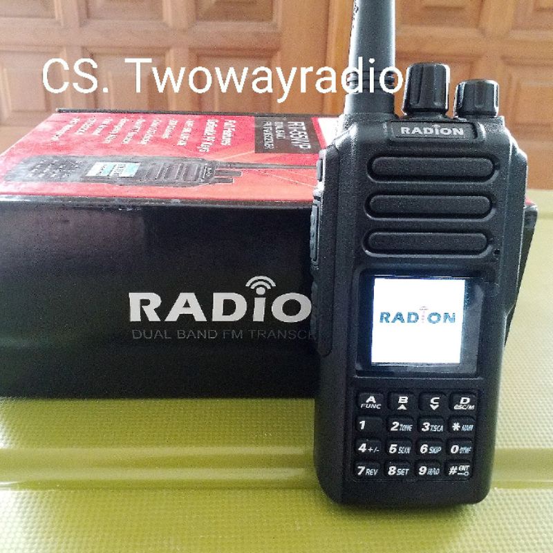 Handy Talkie Radion RT55WP Dual band Waterproof / HT RT-55WP / RT55-WP