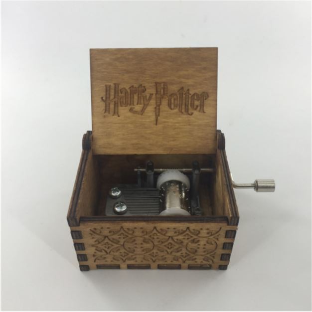 

Wooden music box Harry Potter