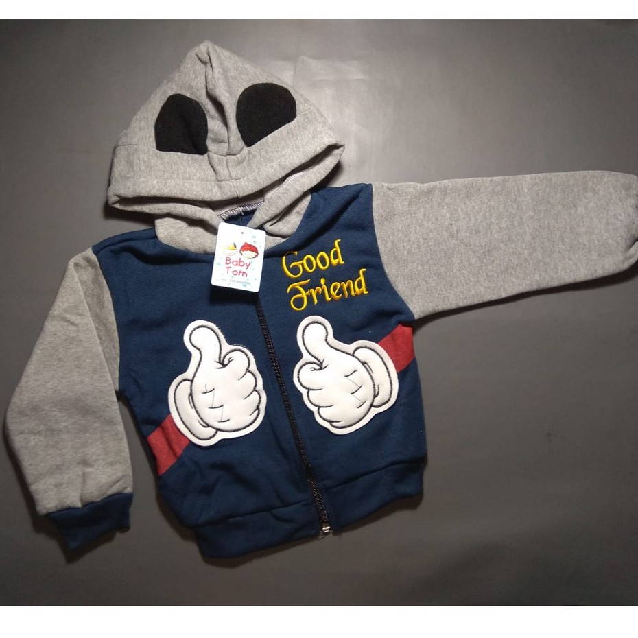 BABY TOM –  Jaket Bayi Laki Laki Karakter GoodFriend-3