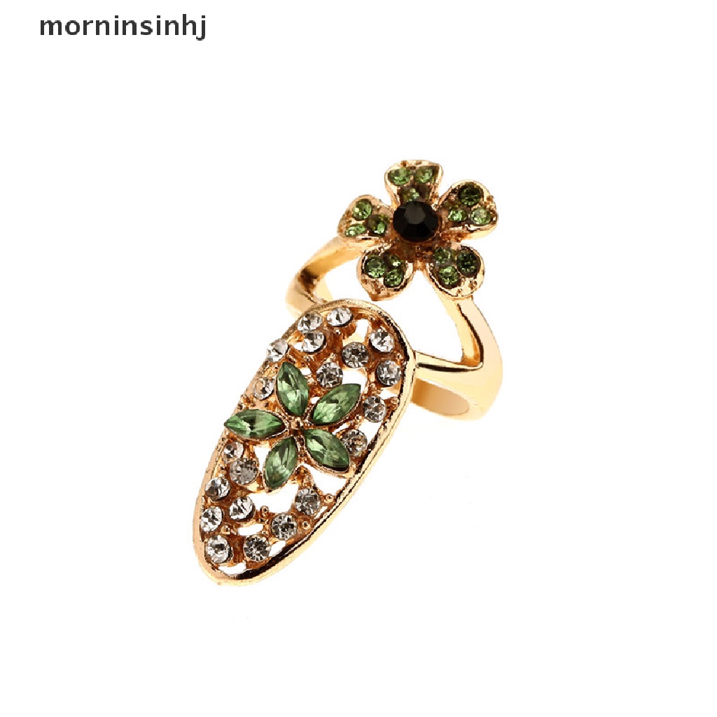 Mornin Cincin Desain Mahkotapitabunga Hias Kristal Gaya Elegan Menarik Untuk Wanita