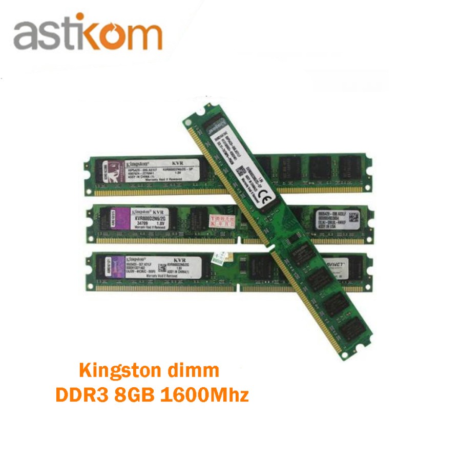 RAM dimm Kingston HM DDR3 8GB 1600Mhz RAM PC DDR3 8GB