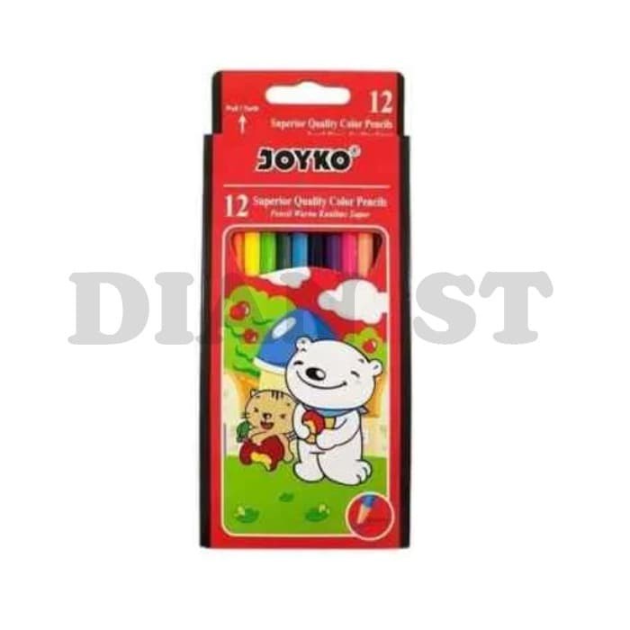 

Bagus Pensil Warna Joyko 12 Warna Panjang Cp-12Pb - Pc Murah