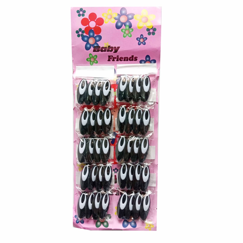 Isi 40 pcs Bros Pin Safety Hijab Seri Kapsul Multwarna