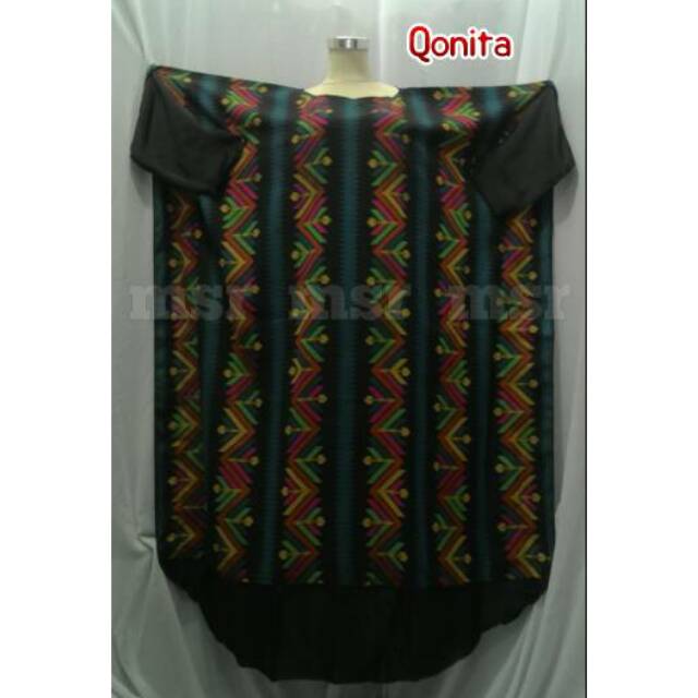 Kaftan etnik qonita jumbo bigsize dress