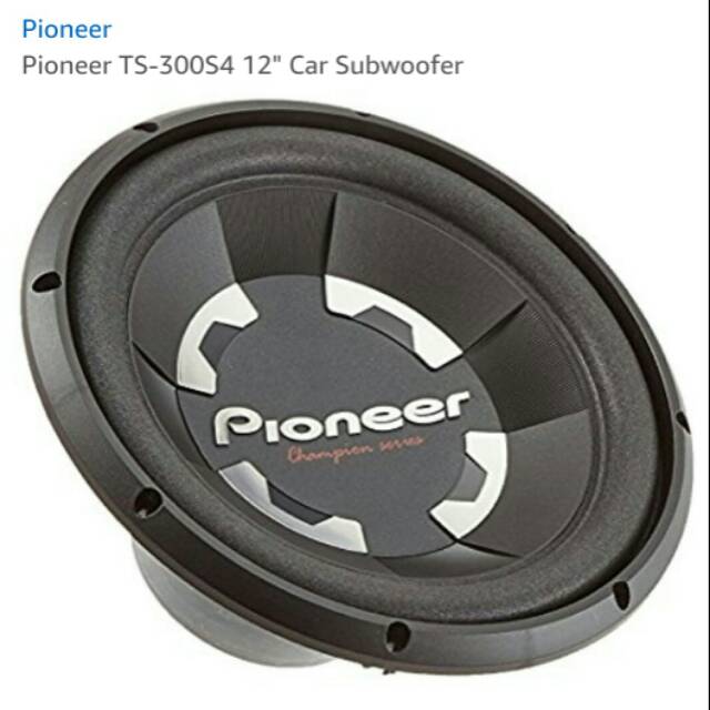 speaker Pioneer Ts 300S4 sub 12 inch double magnet