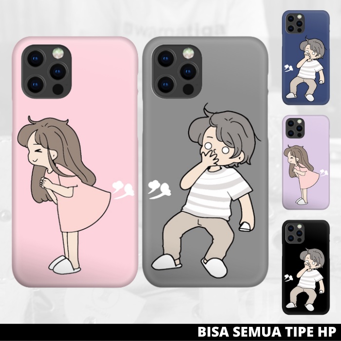 Premium Casing Hardcase Glasscase Hard Glass Case Hp Couple Case Casing Couple All Type Kentut CPL-2