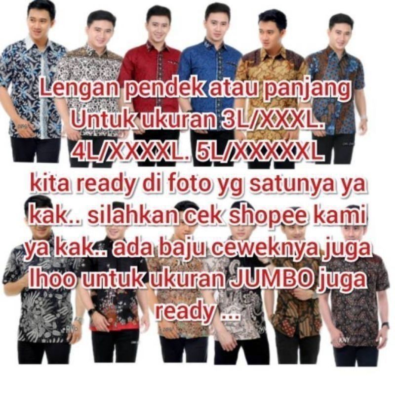 [RAJA BUSNA] M.L.XL.XXL.3L.4L.5L Kemeja Batik indonesia Batik pria kemeja batik pria kemeja batik atasan batikbatik