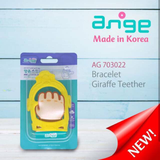 ANGE BRACELET Teether Giraffe / Monkey - Gelang Gigitan Bayi motif Jerapah / Monyet SNI - Tanpa Case