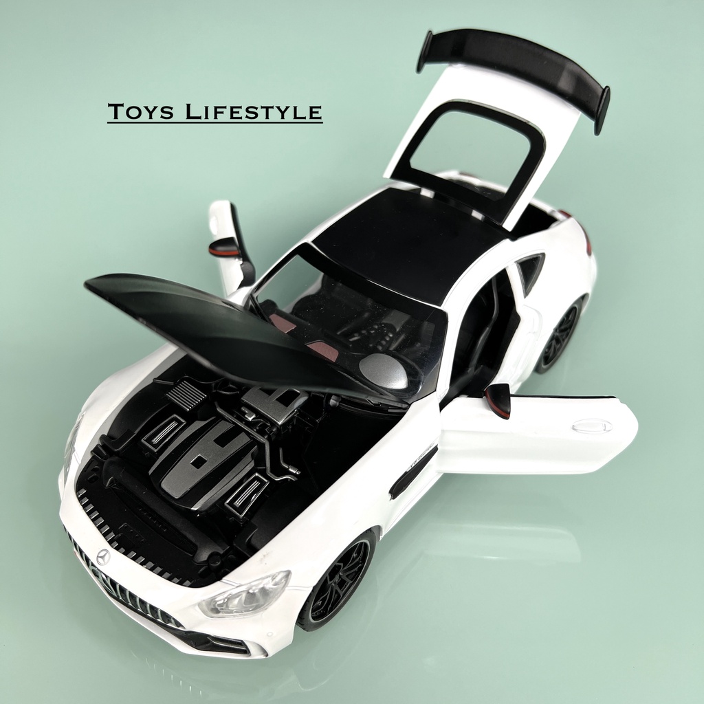 Mainan Mobil Che Zhi Diecast Mercedes Benz AMG GT R Skala 1:24