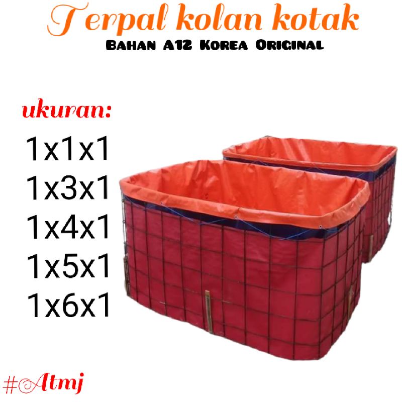 Jual Terpal Kolam Kotak Uk X X Tipe A Korean Original Shopee