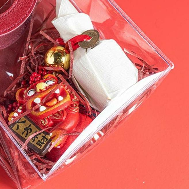 

Paperbag Full Transparant Handle Round, Goodie Bag Mika Premium Handle Round, Packaging, Hampers, Gift | TMB01