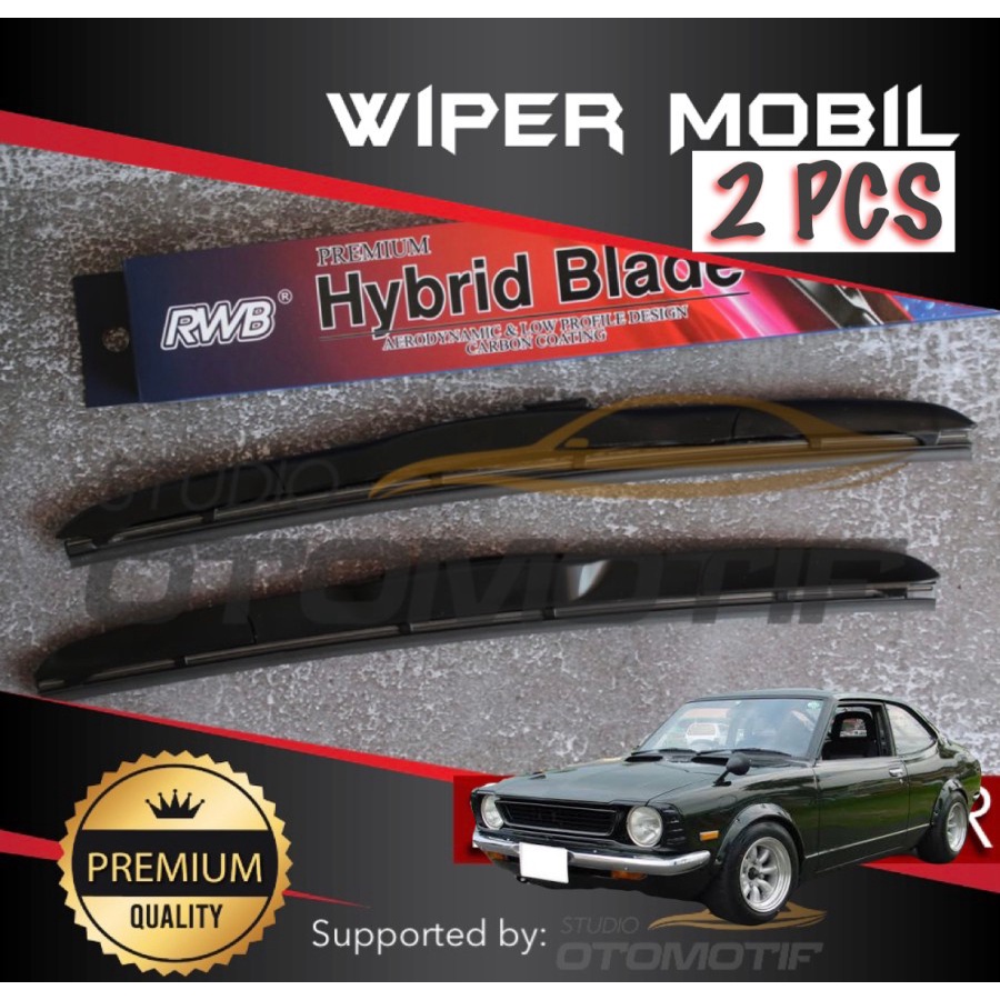 WIPER COROLLA KE30 1974-1979 HYBRID RWB / WIPER RWB COROLLA KE30 2 PCS