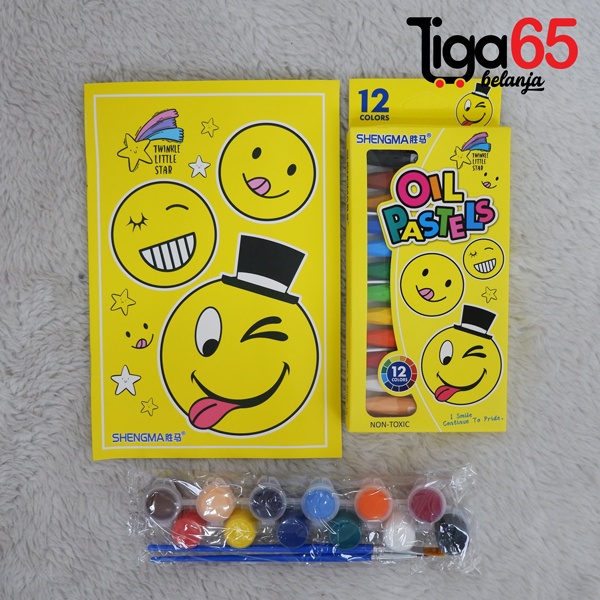 365 STATIONERY SET #40974 Buku &amp; Alat Tulis Anak / Karakter Fancy Gambar Lucu