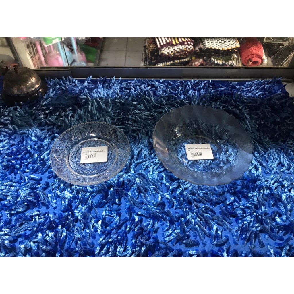 Piring tatak kecil kaca tebal - Tatakan gelas kopi - Piring kopi