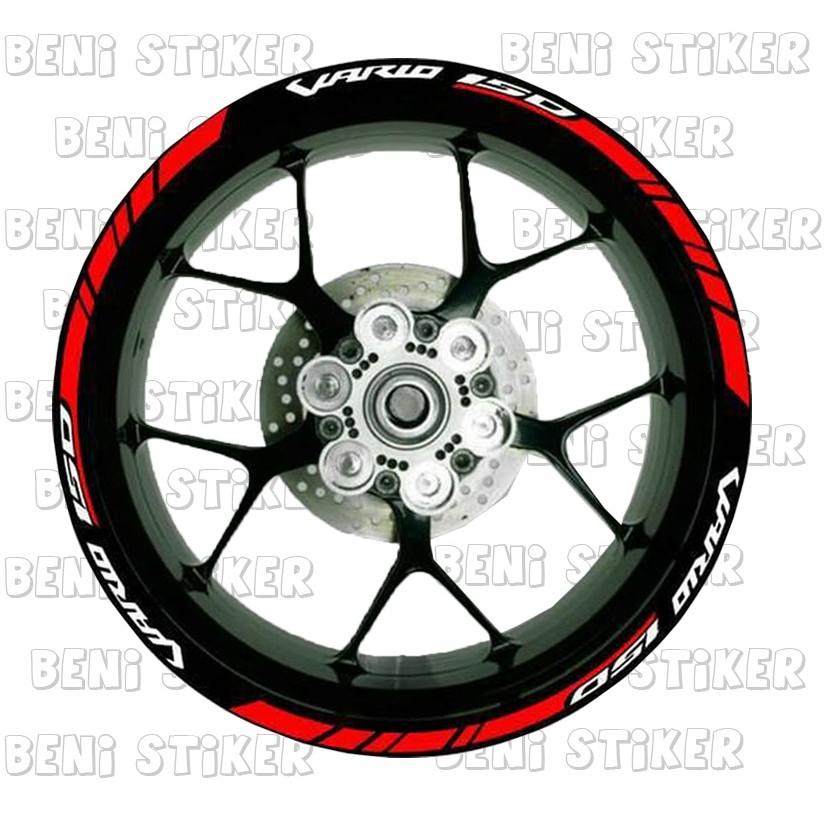 STIKER VELG VARIO 150 LIST