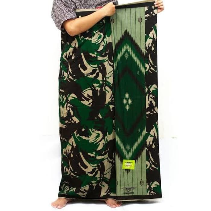 Sarung Loreng Tactical TNI Premium ELEGANT Motif Loreng Atjin [8 Jenis Motif bisa Pilih]