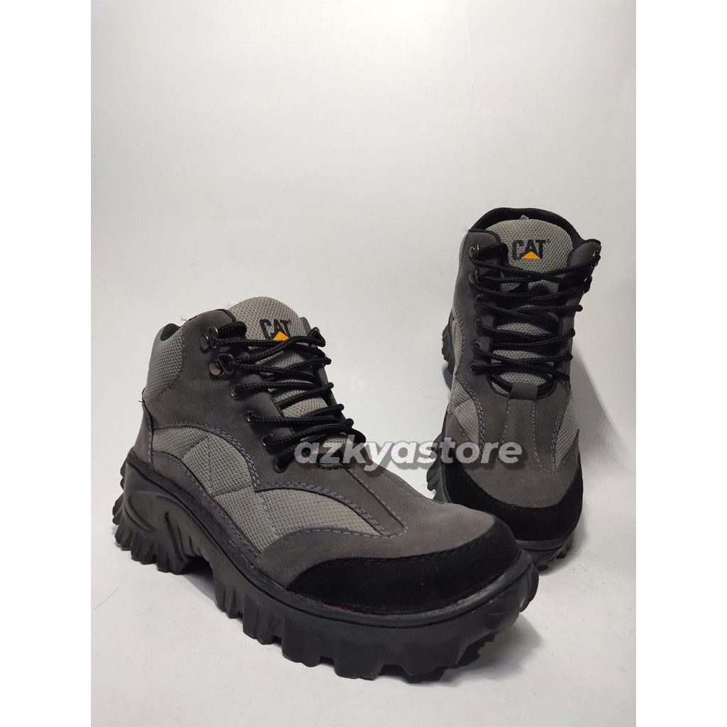 SEPATU CAT/SEPATU CATERPILLAR/SEPATU SAFETY/SEPATU GUNUNG/SEPATU KERJA