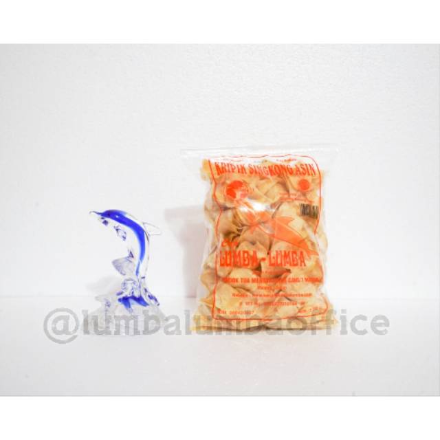 

Keripik Singkong Asin Besar 500gr Cap Lumba Lumba