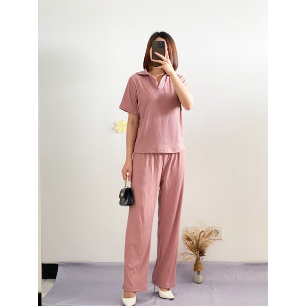 Monari Set (Set Santai Wanita, Comfy wear)