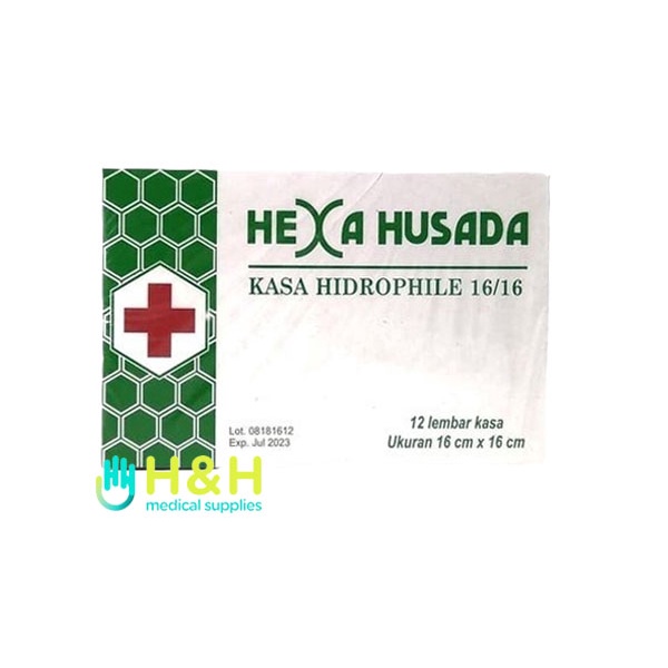 Kasa Hidrofil / Kasa Hexa Husada / Kasa Hidrophile / Kasa Steril