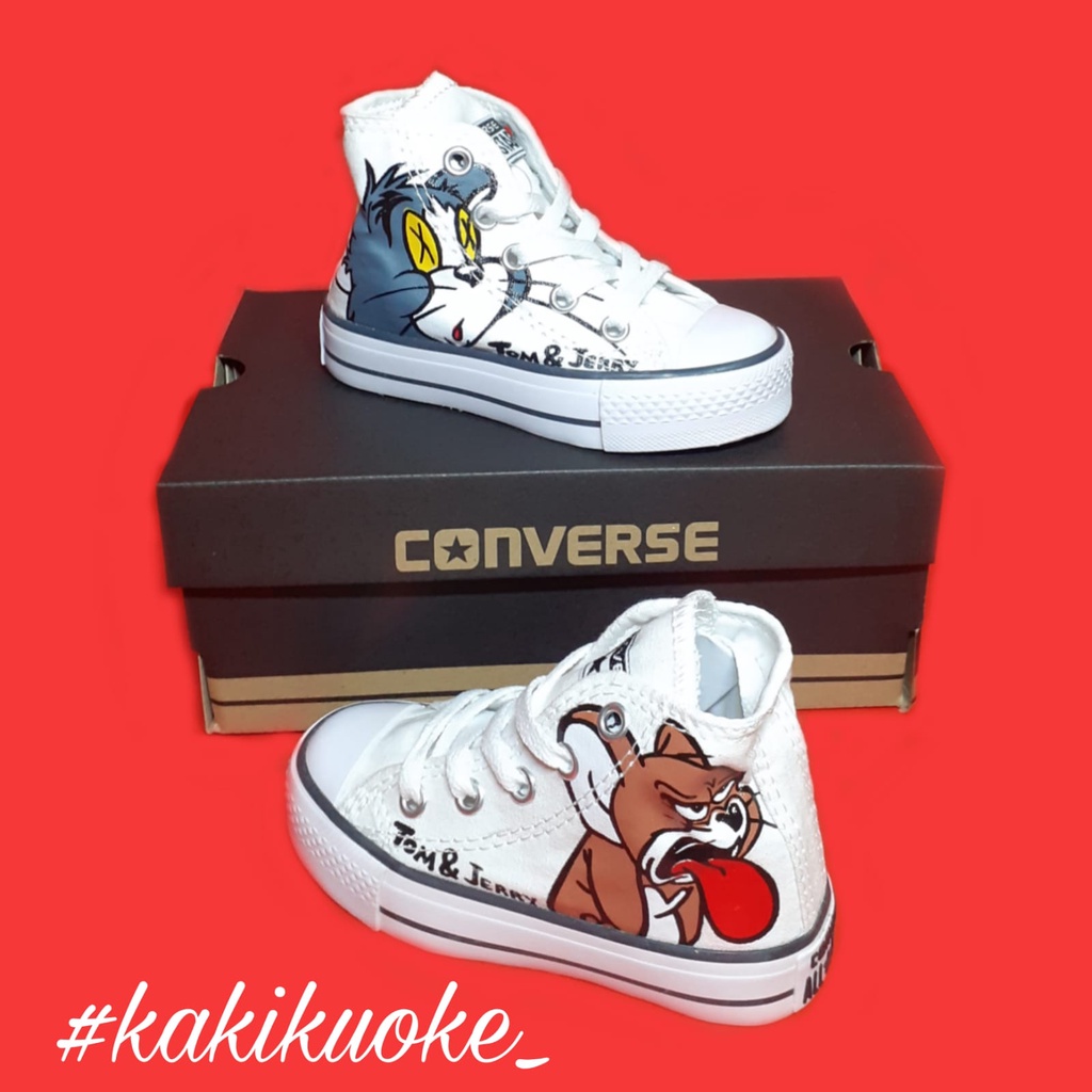 Sepatu Converse Anak karakter Tom &amp; Jerry murah