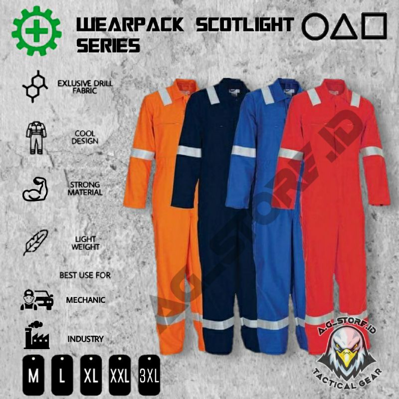 Wearpack kerja | baju bengkel | wearpack bengkel | baju safety | baju kerja