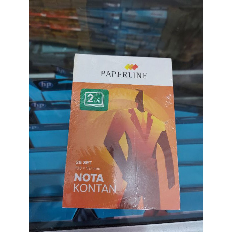 

Nota 2ply Kecil Paperline(harga tertera 1pak 10 buku)