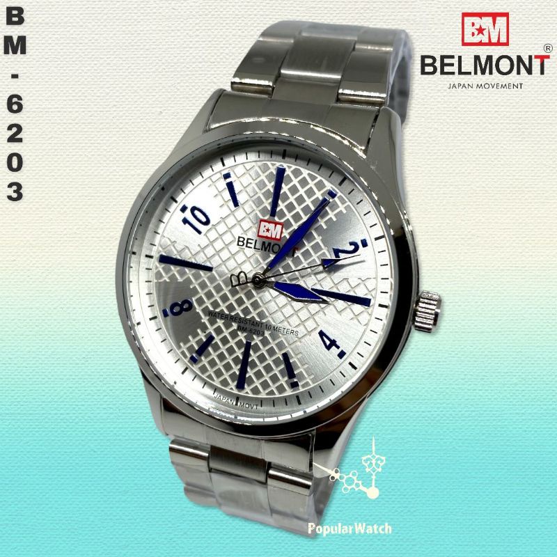 jam tangan rantai couple belmont BM6203 100%ORIGINAL dan WATER RESISTANT!!