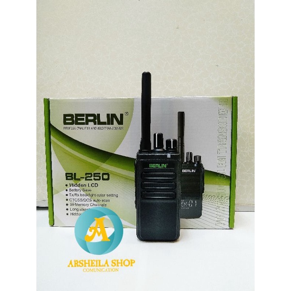 Ht Berlin BL 250 vhf original murah