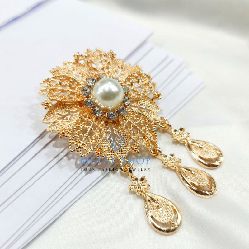 Bros kebaya / bros kutubaru / bros dada / bros cantik / bros branded / bros wanita / aksesoris cewek