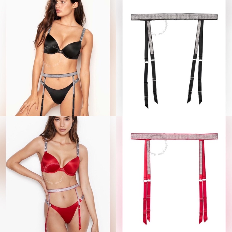 Victoria’s Secret Original Shine Strap Garter Belt 11172503