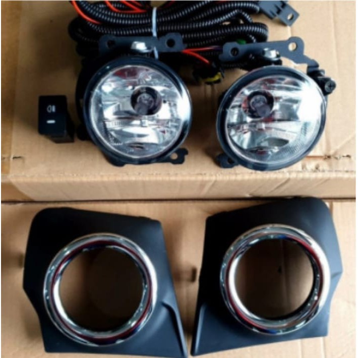 Fog Lamp Lampu Kabut All New Triton 2015 - 2018 Thanos Komplit