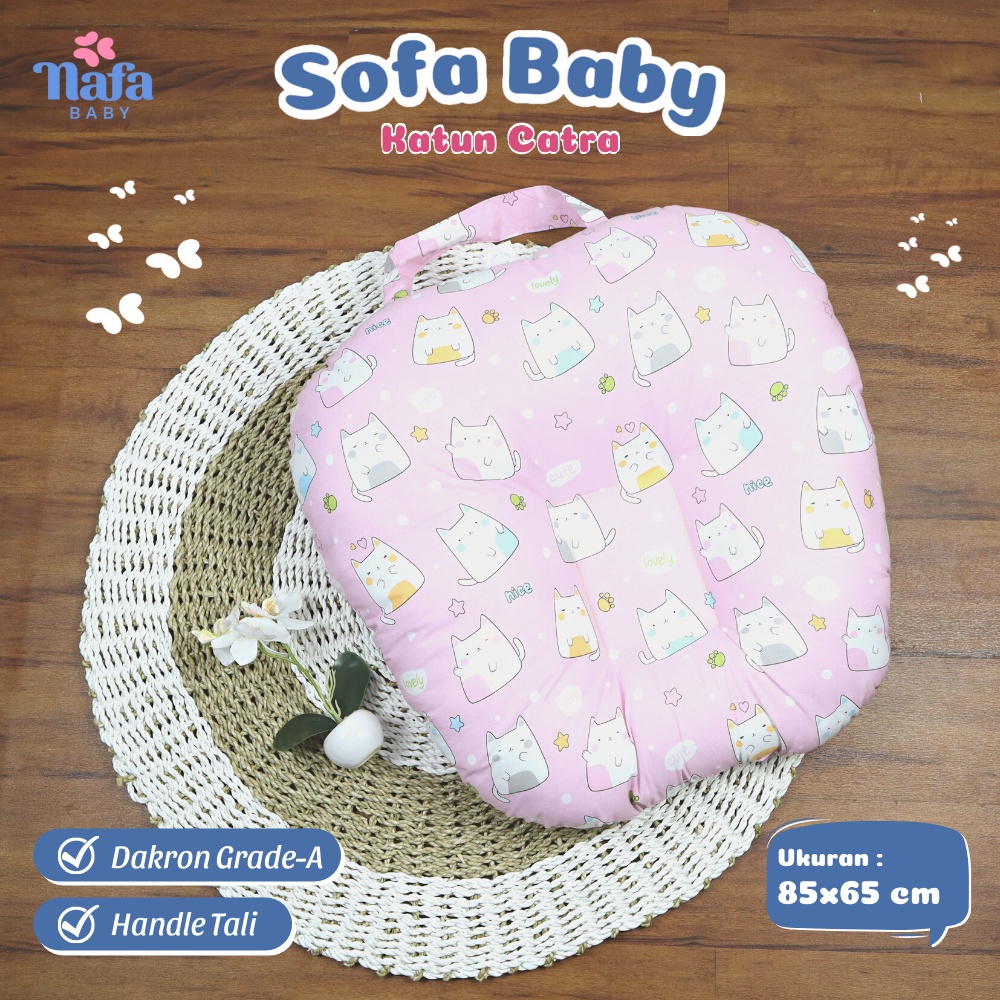 SOFA BABY TEMPAT TIDUR BAYI BANTAL KASUR BAYI MULTIFUNGSI NAFA BABY-3