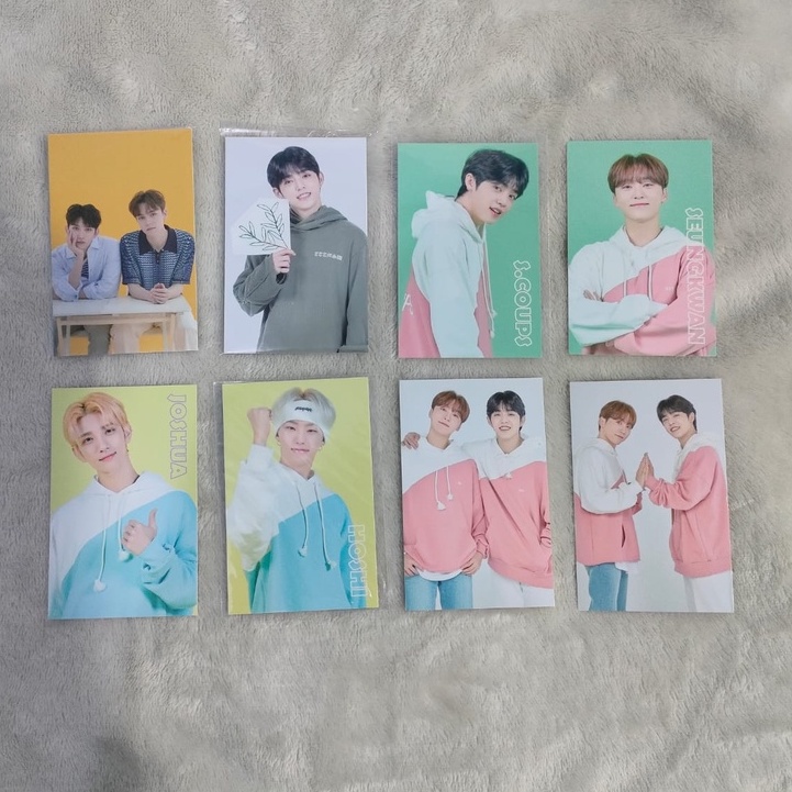 Seventeen Caratland Trading Card SCOUPS JOSHUA HOSHI SEUNGKWAN VERNON
