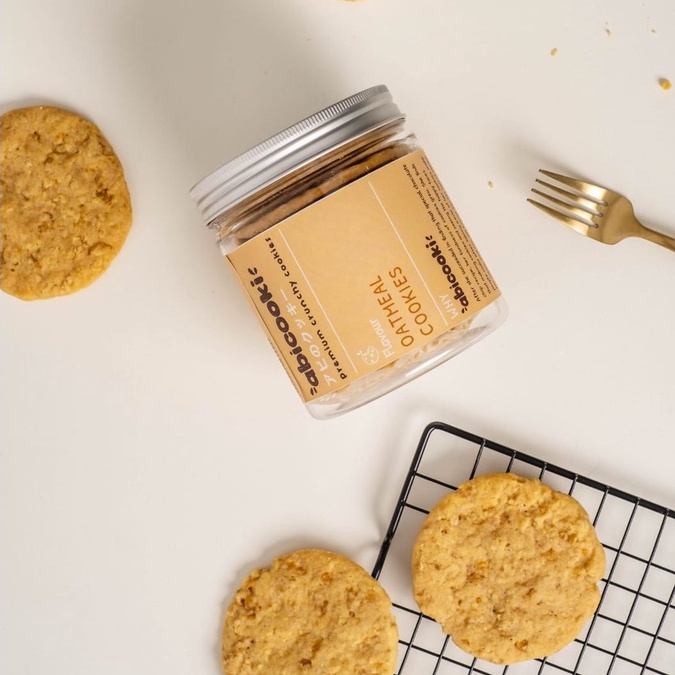 

Oatmeal Cookies ABICOOKI GIANT (Tanpa Telur)