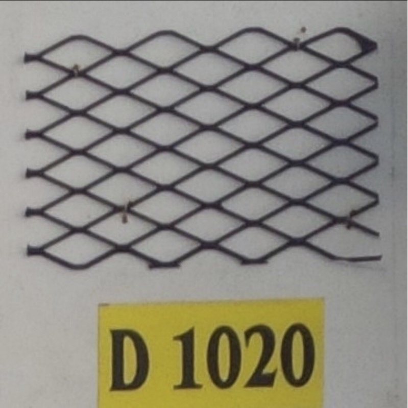 Expanded Metal Mesh D 1020 ukuran 1.20 x 2.40m - Kawat Ram Besi | Wiremesh
