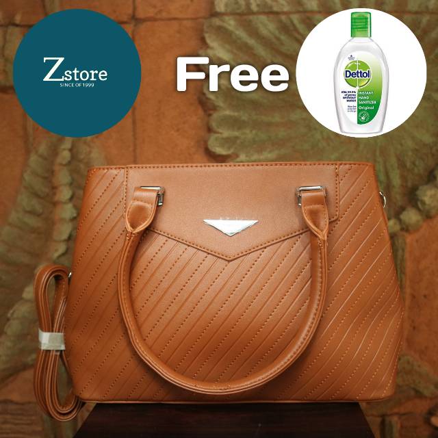 Tas Elizabeth Handbag original fashion wanita brown / cokelat