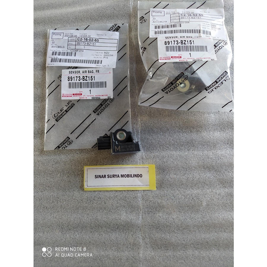 [ COD ] SENSOR AIR BAG DEPAN CALYA SIGRA ORIGINAL READY STOK