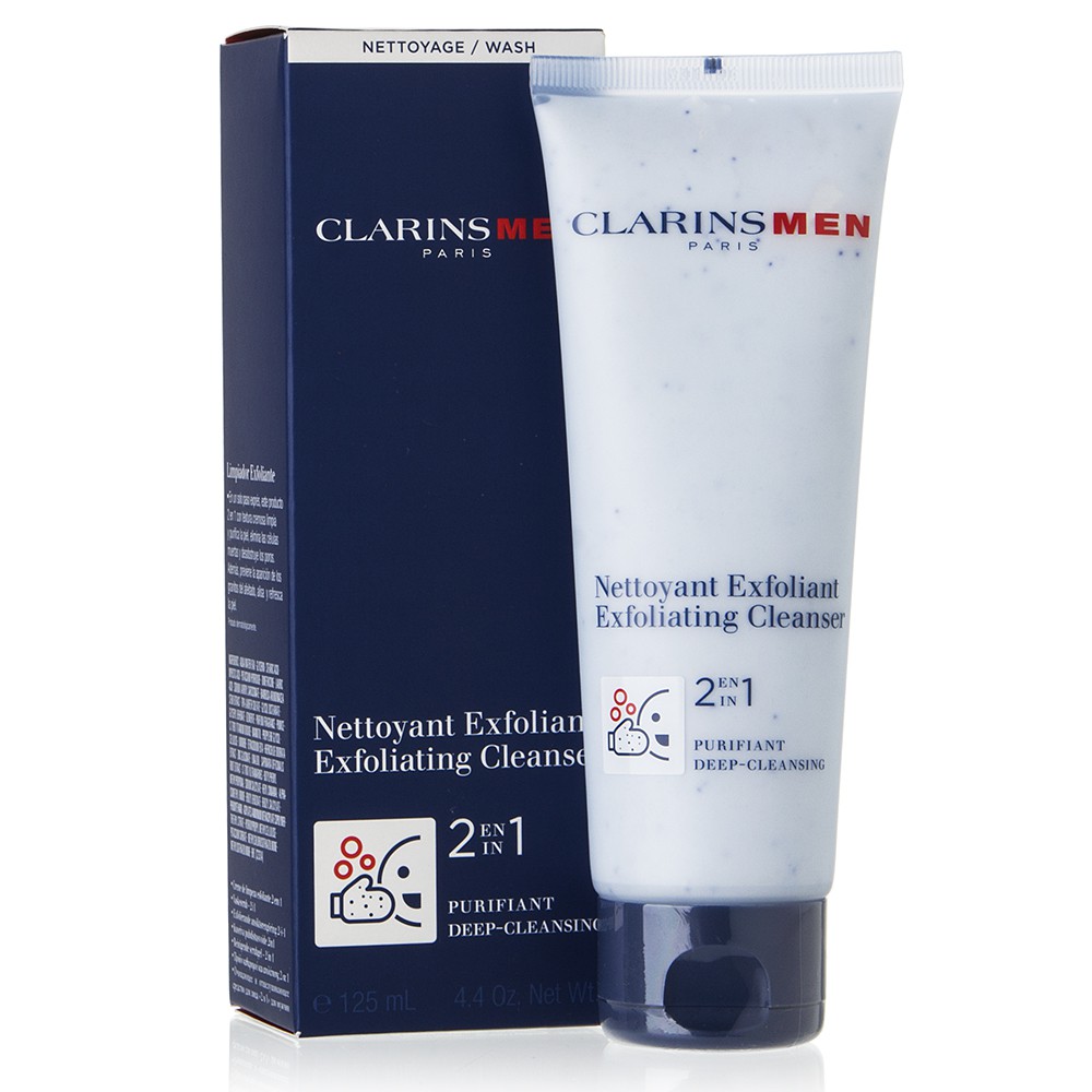 clarins men exfoliating cleanser