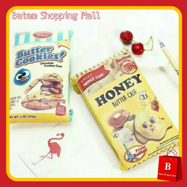 

KOTAK PENSIL SNACK HONEY BUTTER / TEMPAT PENSIL BUNGKUSAN